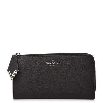 Louis Vuitton Veau Cachemire Comete Wallet Black 1 of 8