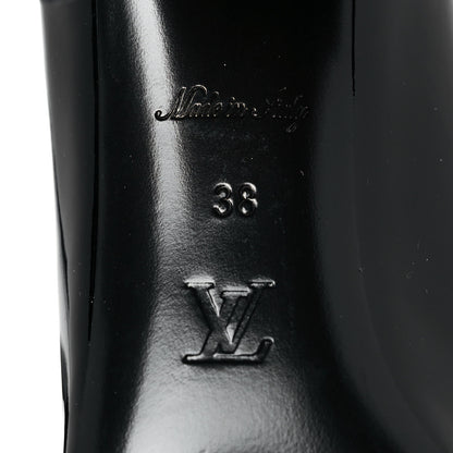 Louis Vuitton LOUIS VUITTON Patent Calfskin Madeleine Pumps 38 Black 6 of 8