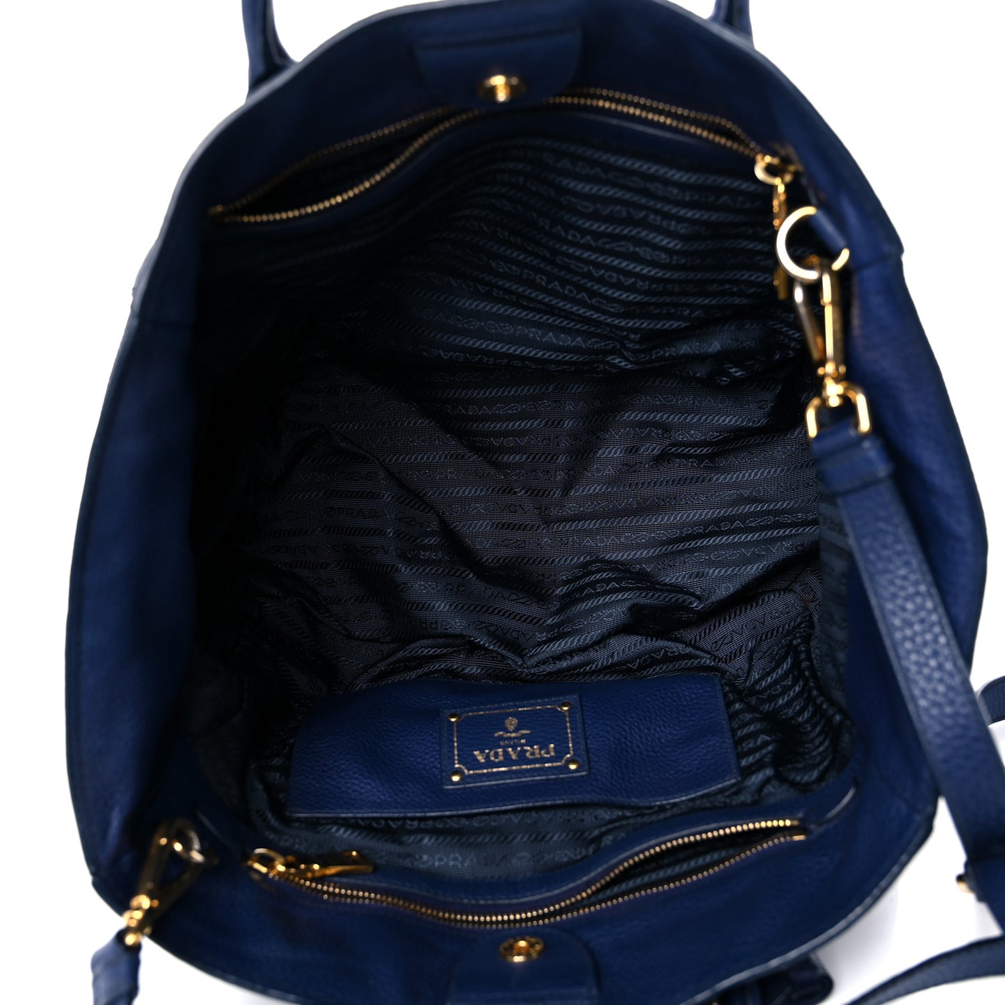 Vitello Daino Tote Bluette