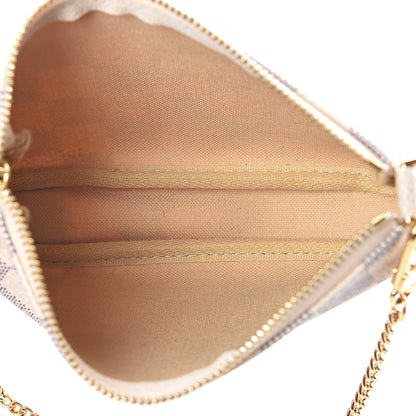 Louis Vuitton Damier Azur Mini Pochette Accessories 4 of 6