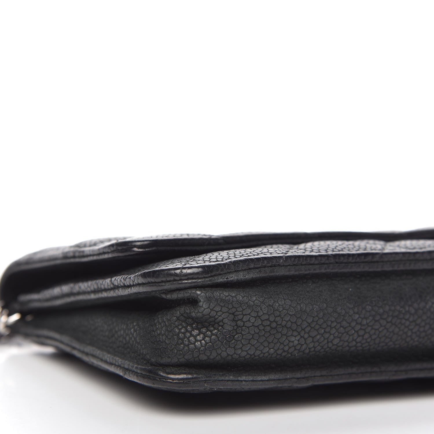 Chanel Caviar Quilted Wallet On Chain WOC Black 6 of 11