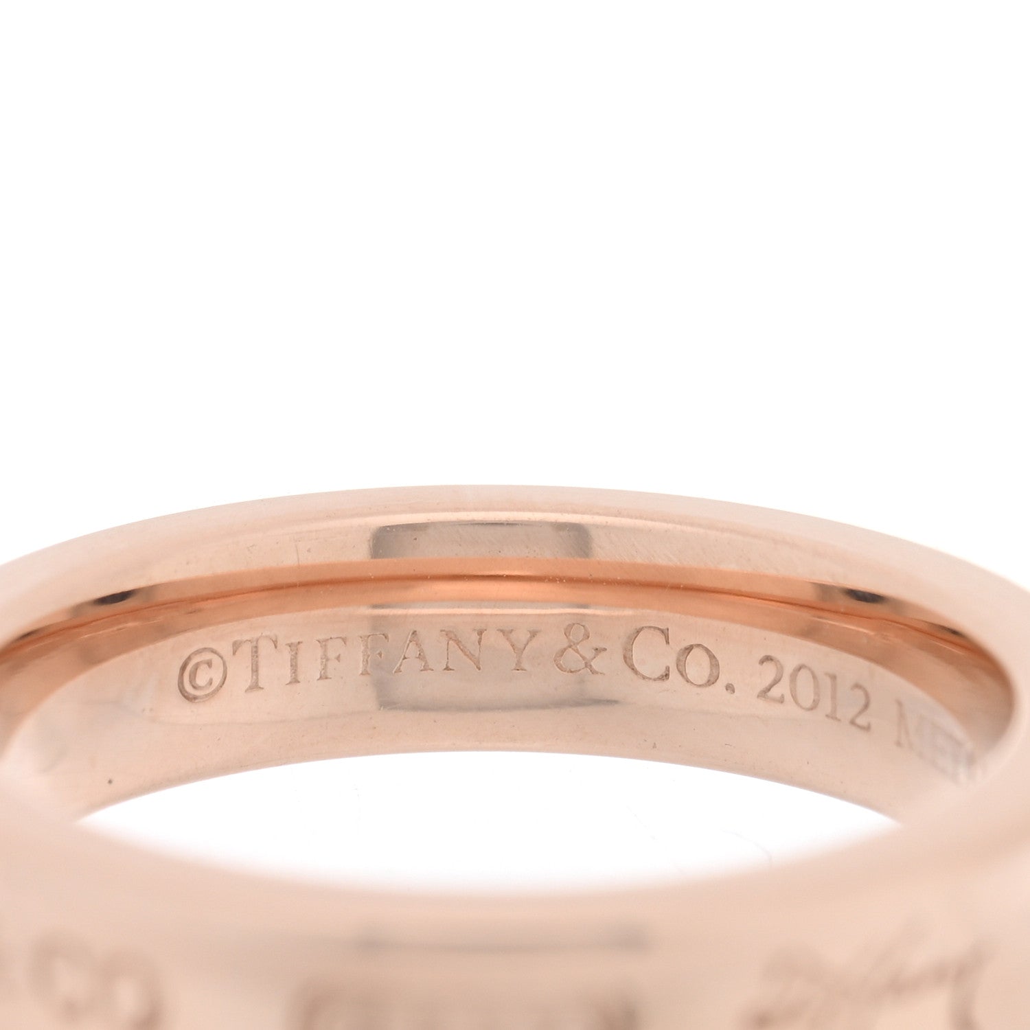 Tiffany Rubedo Narrow 1837 Ring 47 4 4 of 5