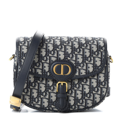 Christian Dior Oblique Medium Bobby Flap Blue 1 of 13