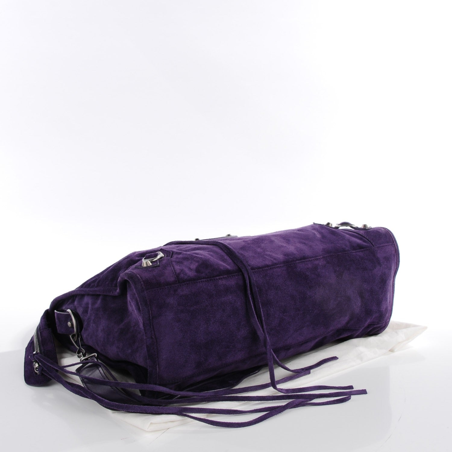 Balenciaga Baby Daim Suede City Purple 4 of 15