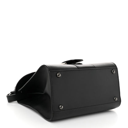 Delvaux Box Calfskin Mini Brillant Satchel Black 4 of 10