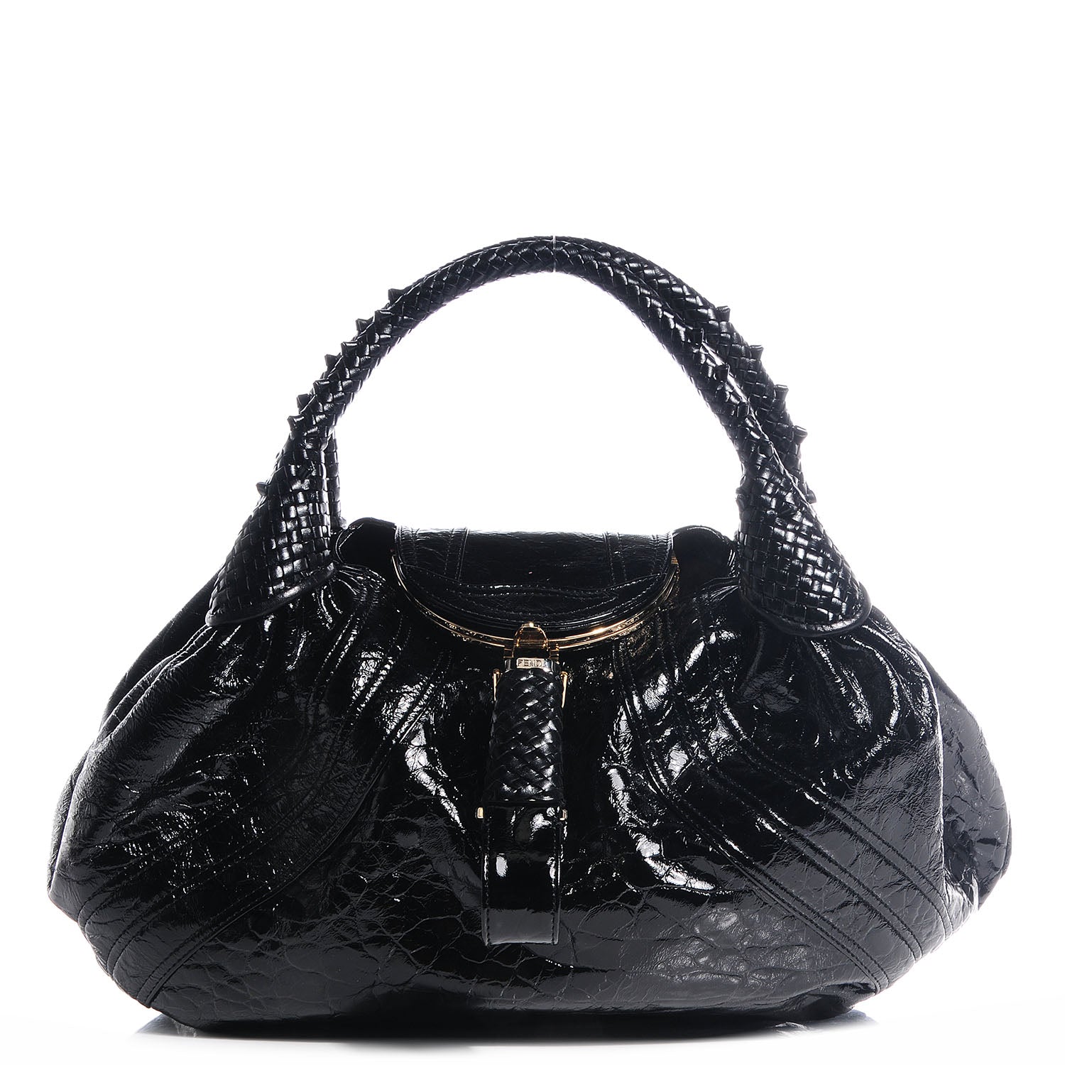 Fendi Crispe Vernice Spy Black 1 of 8