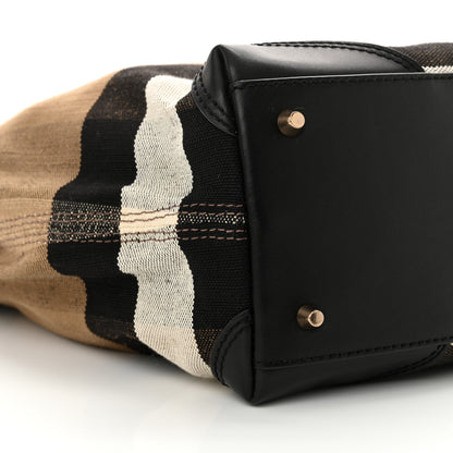Burberry Canvas Mega Check Medium Maidstone Black 9 of 11
