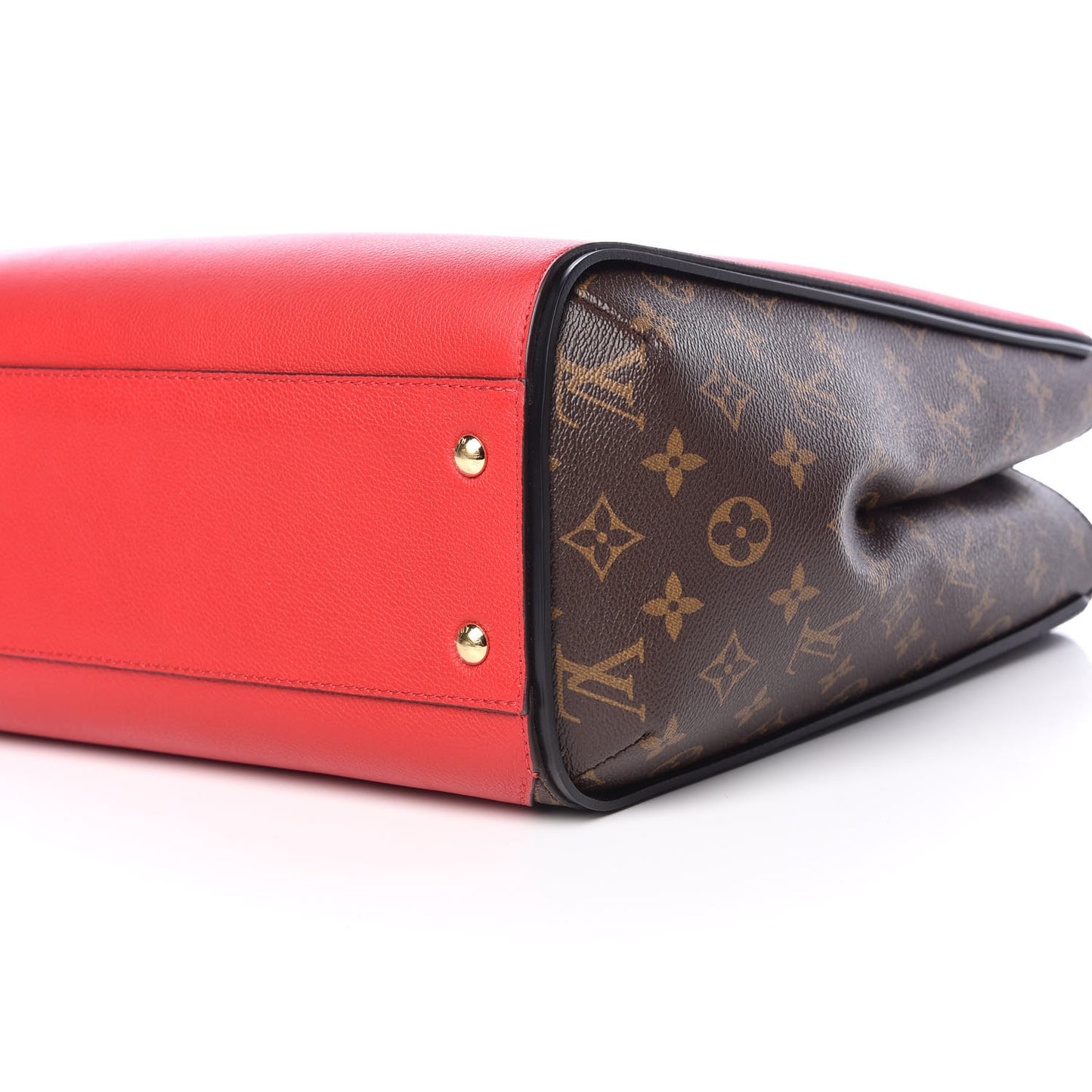 Calfskin Monogram Kimono Tote Cherry