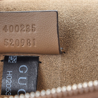 Gucci GG Supreme Monogram Lightning Embroidered Medium Dionysus Shoulder Bag Beige 7 of 9