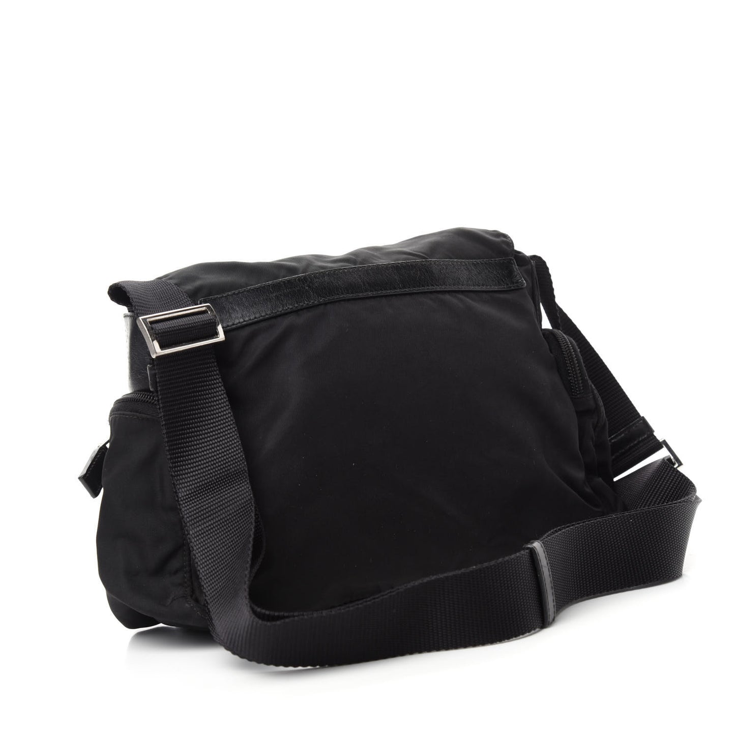 Nylon Vela Messenger Black