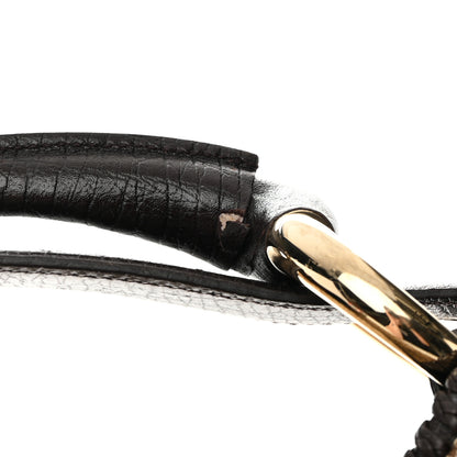 Gucci Monogram Large Horsebit Chain Hobo Dark Brown 11 of 12