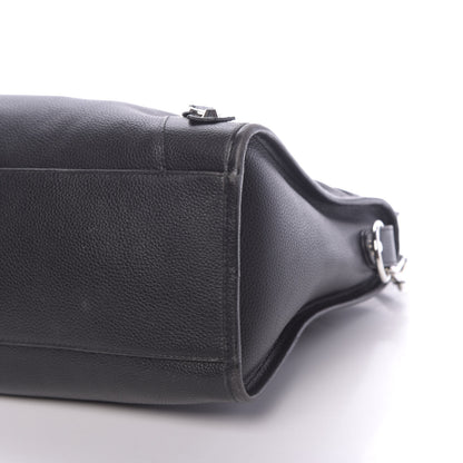 Balenciaga Vibrato Calfskin Classic Silver Hardware City Black 9 of 10