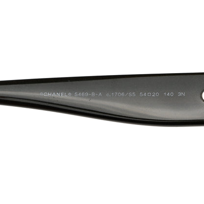 Chanel Iridescent Acetate Polarized Oval CC Sunglasses 5469-B-A Dark Brown 7 of 8
