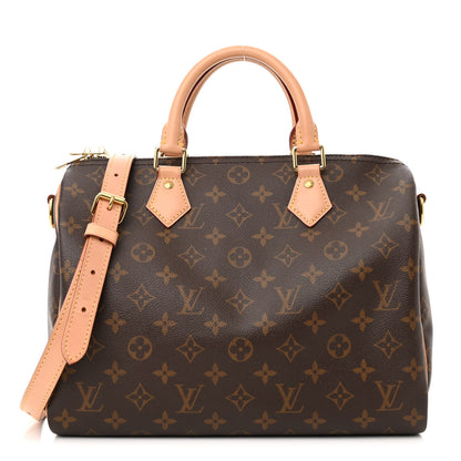 Louis Vuitton Monogram Speedy Bandouliere 30 1 of 13