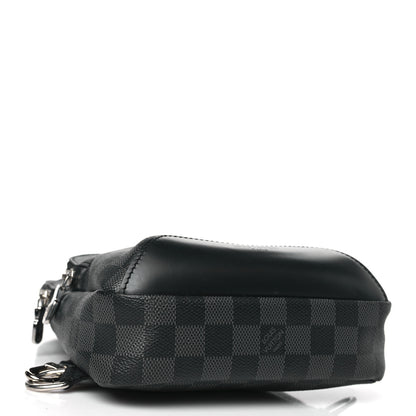 Louis Vuitton Damier Infini Avenue Sling Bag Onyx Silver 4 of 8