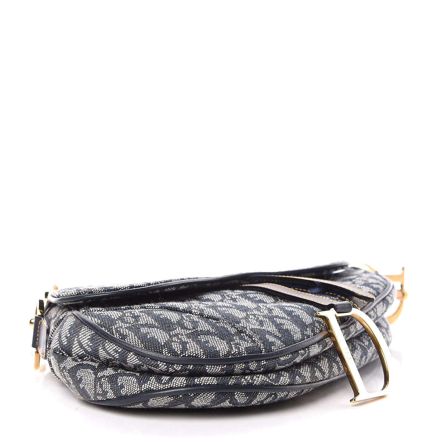 Monogram Saddle Bag Blue