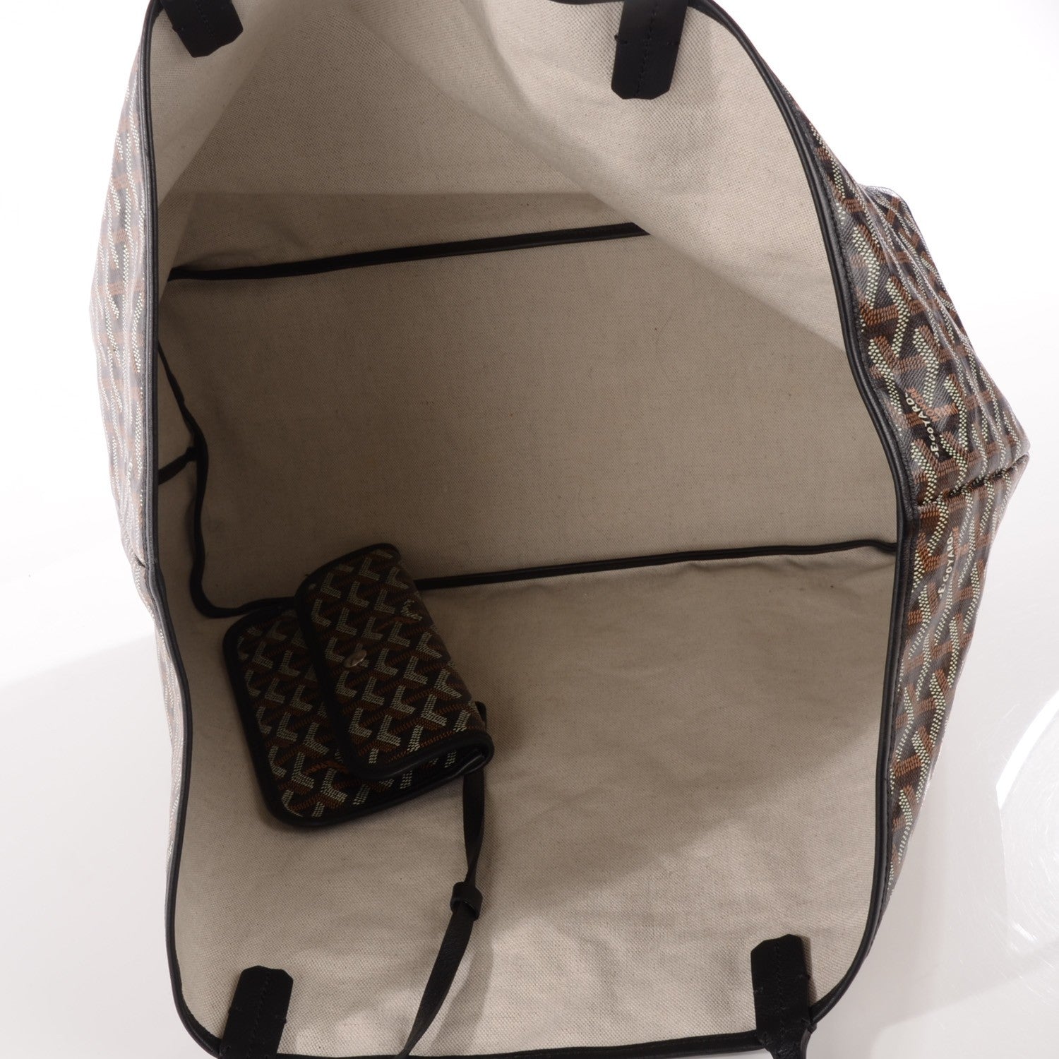 Goyard Goyardine Saint Louis GM Black 5 of 8