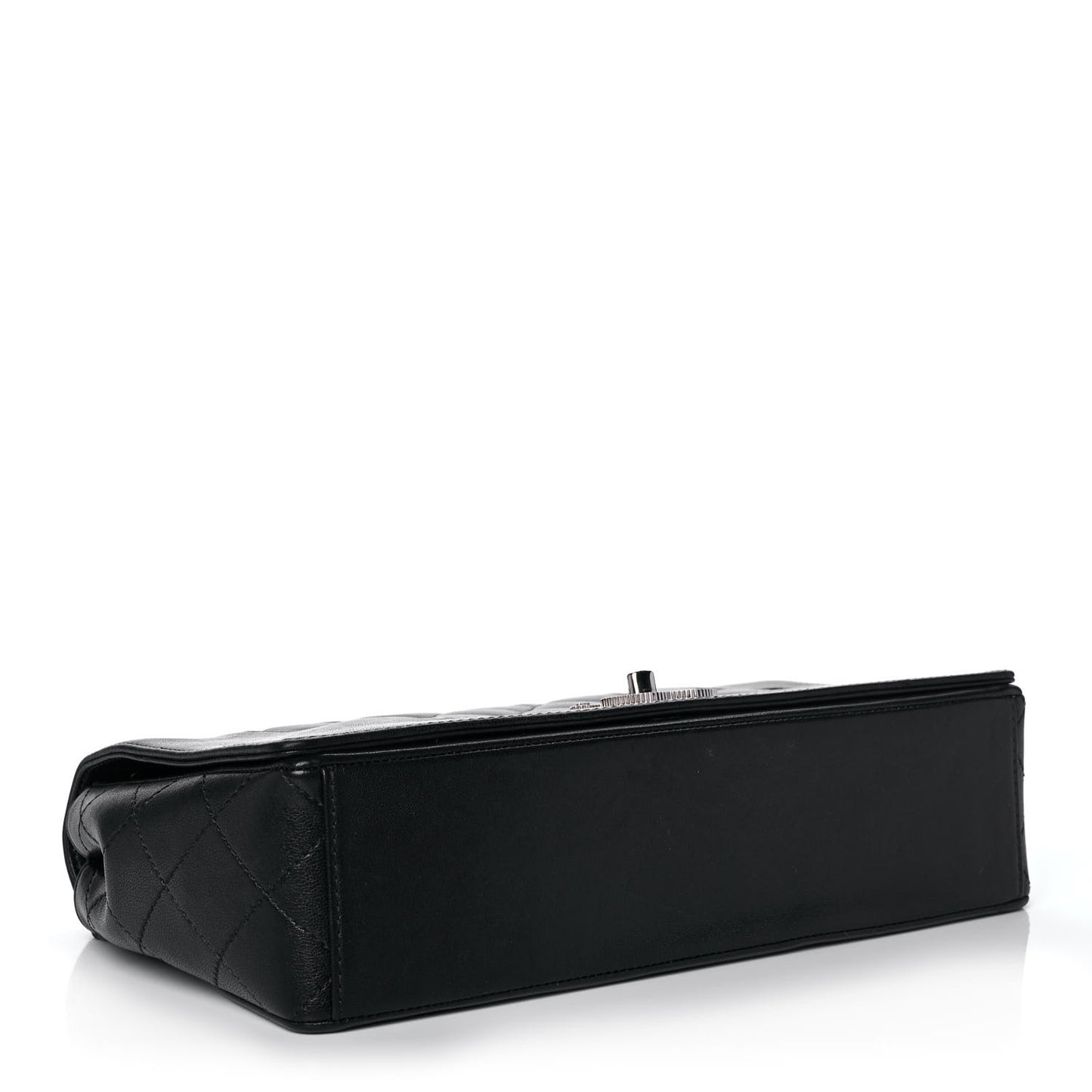 Sheepskin Quilted Vintage Mademoiselle Flap Black