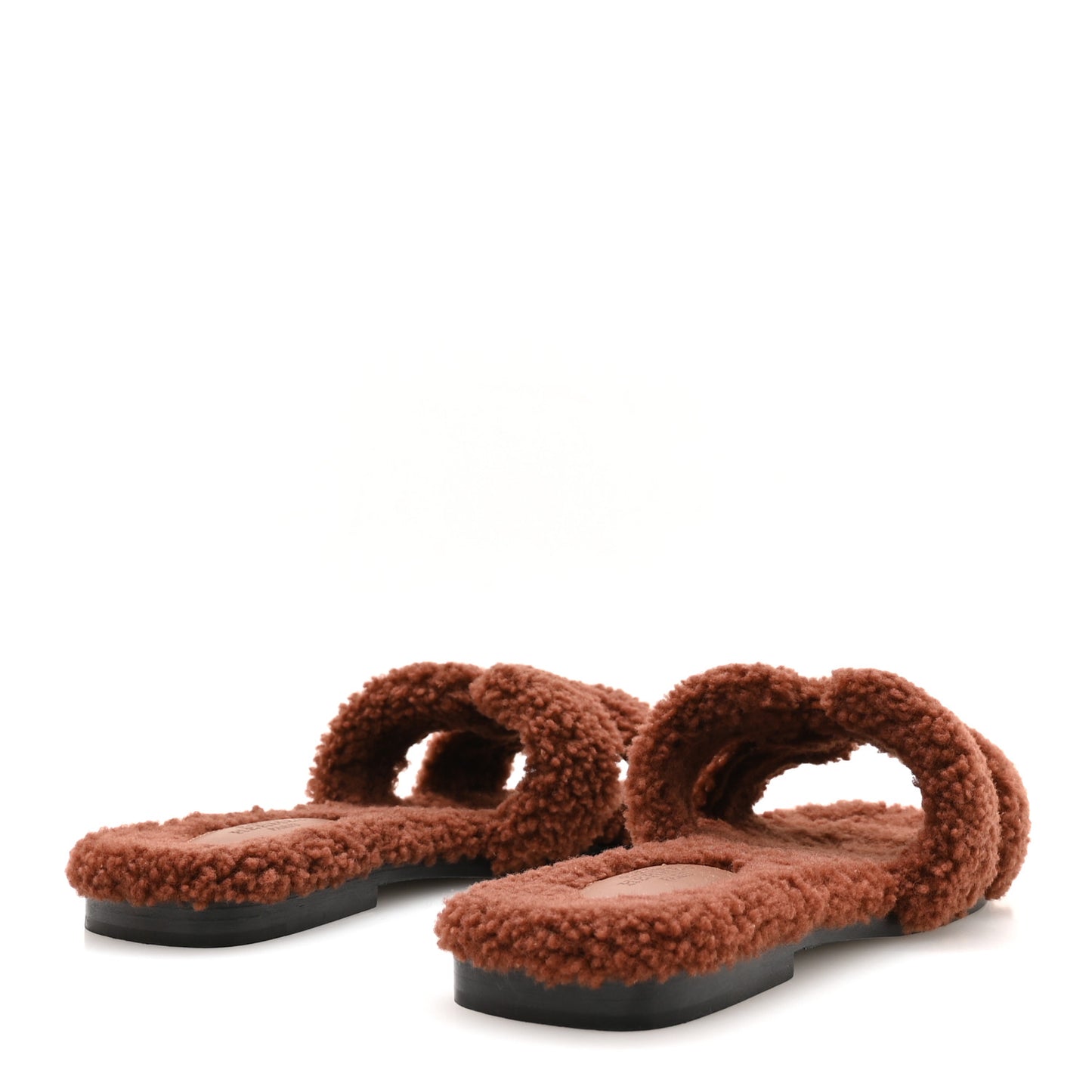 Woolskin Oran Sandals 36 Cognac