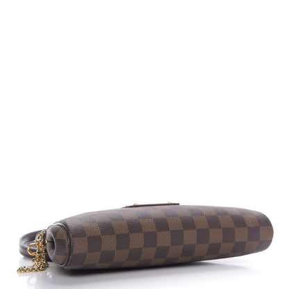 Louis Vuitton Damier Ebene Eva Clutch 4 of 8