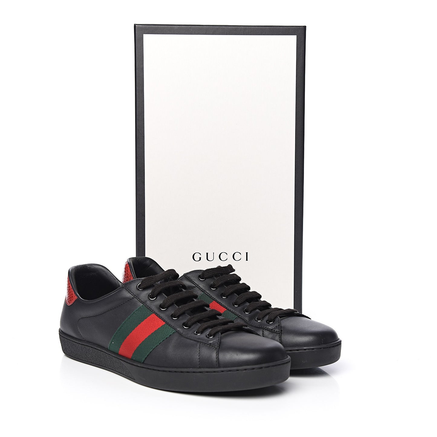 Miro Soft Calfskin Ayers Web Mens Ace Sneakers 9 Black Rosso