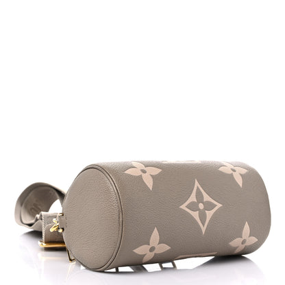 Louis Vuitton Empreinte Monogram Giant Papillon BB Tourterelle Cream 4 of 14