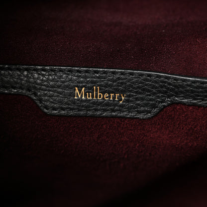Mulberry Classic Grain Bayswater Zip Tote Black 6 of 9