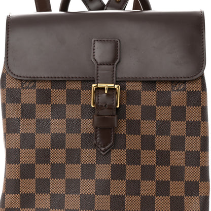 Louis Vuitton Damier Ebene Soho Backpack 7 of 11
