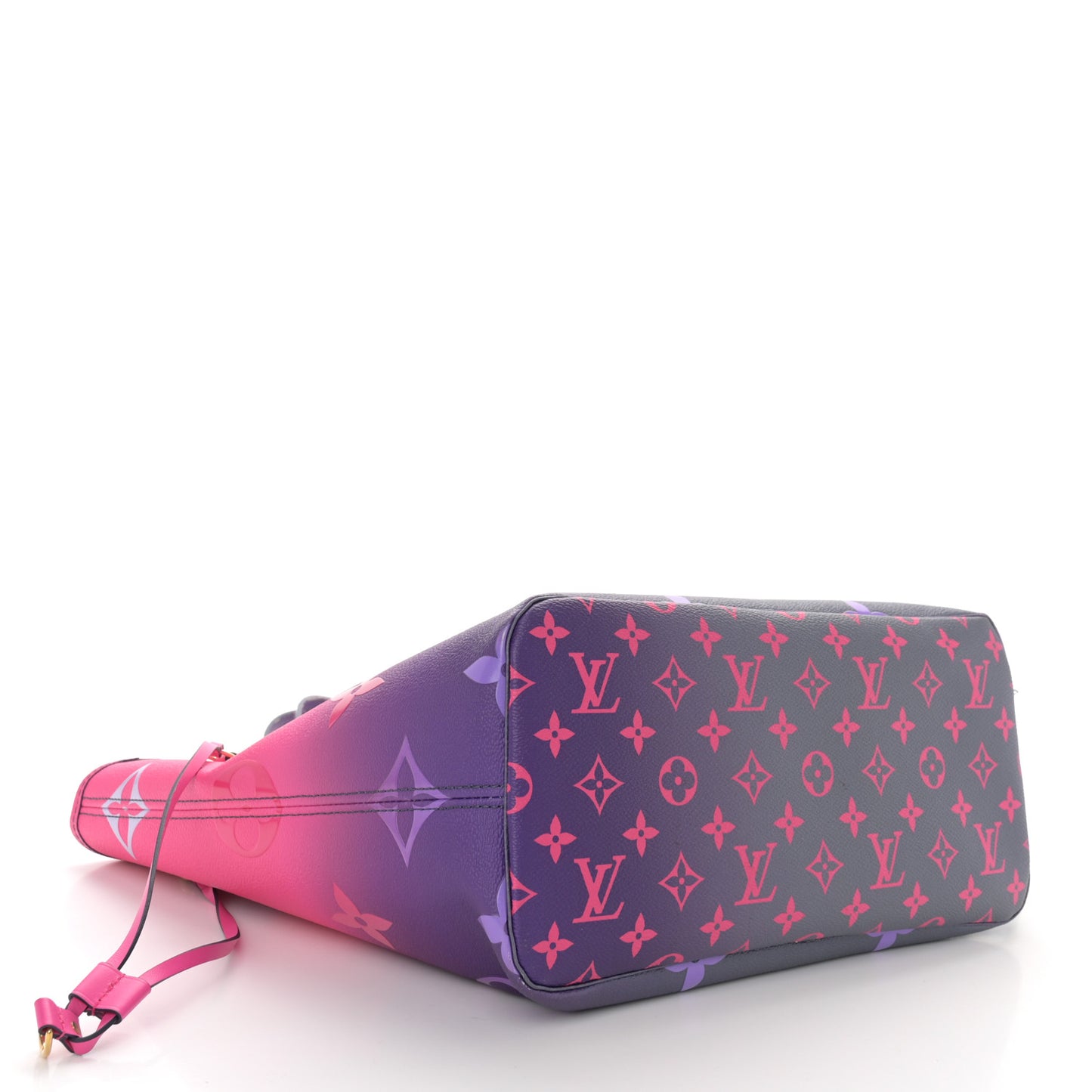 Monogram Giant Spring In The City Neverfull MM Midnight Fuchsia