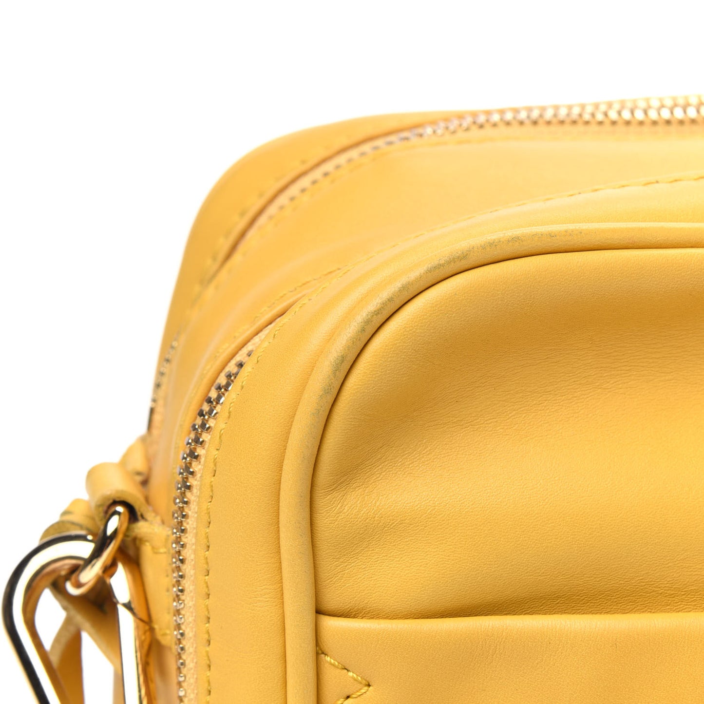Supple Calfskin Paname Take Off Flight Bag Yellow