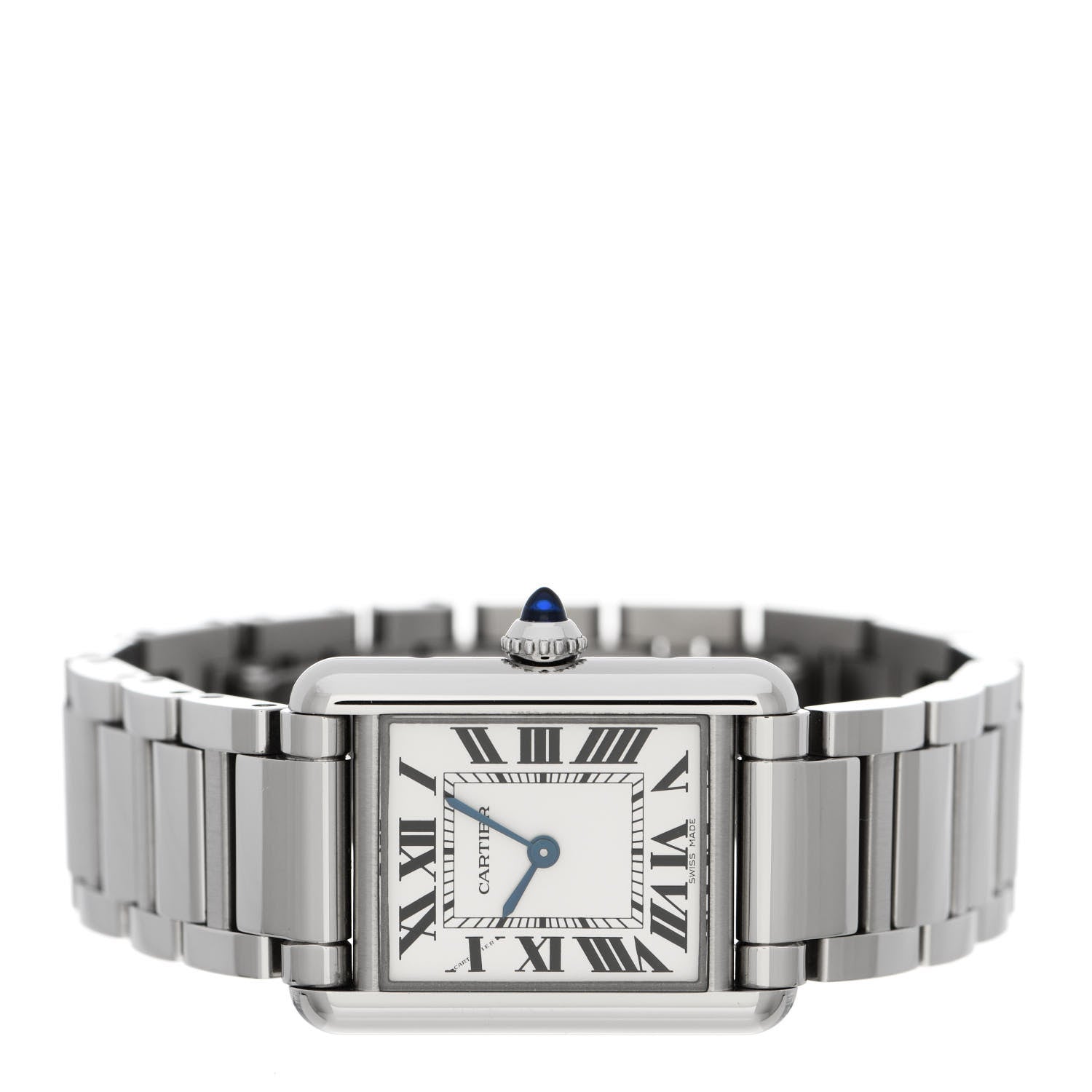 Cartier Stainless Steel 22mm Tank Must Quartz Watch 2 of 5