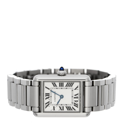 Cartier Stainless Steel 22mm Tank Must Quartz Watch 2 of 5