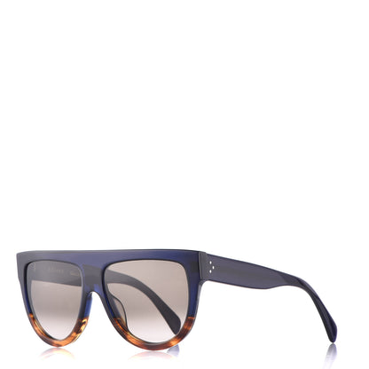 Celine Shadow Sunglasses CL 41026/S Blue Havana 1 of 6