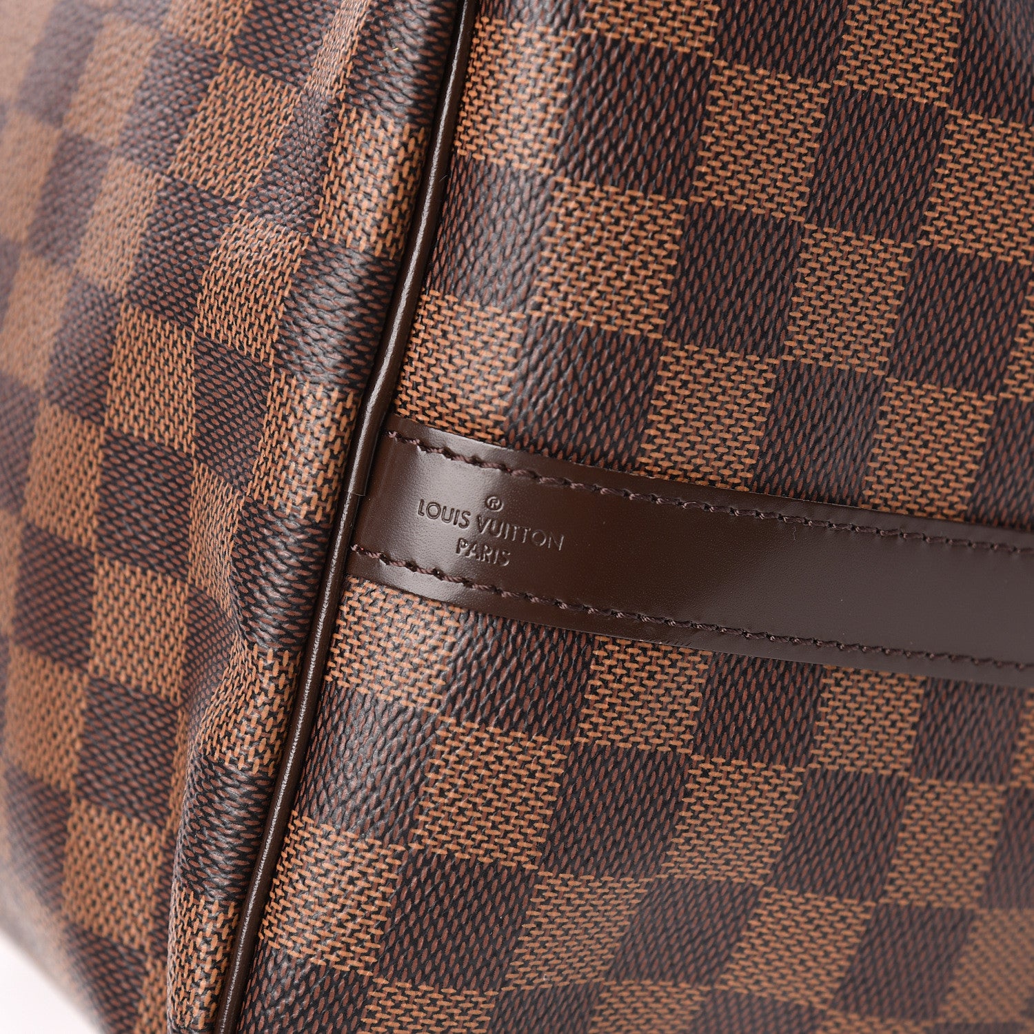 Louis Vuitton Damier Ebene Speedy Bandouliere 30 10 of 13