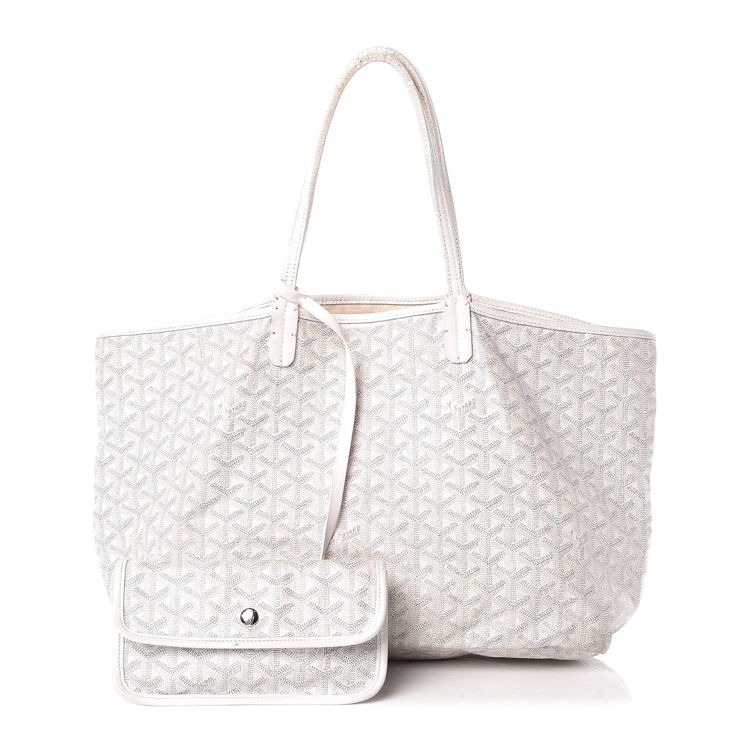 Goyard Goyardine Saint Louis PM White 1 of 20