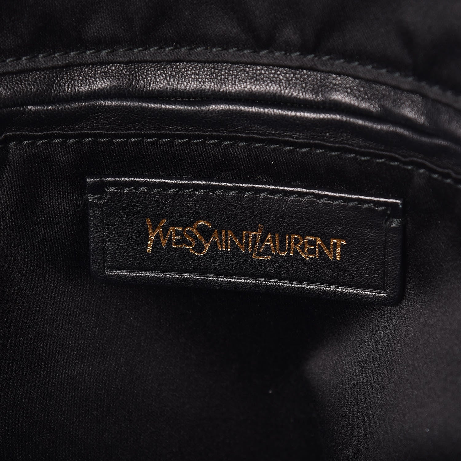 Saint Laurent Calfskin Oversized Muse Black 6 of 9
