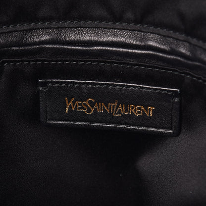 Saint Laurent Calfskin Oversized Muse Black 6 of 9