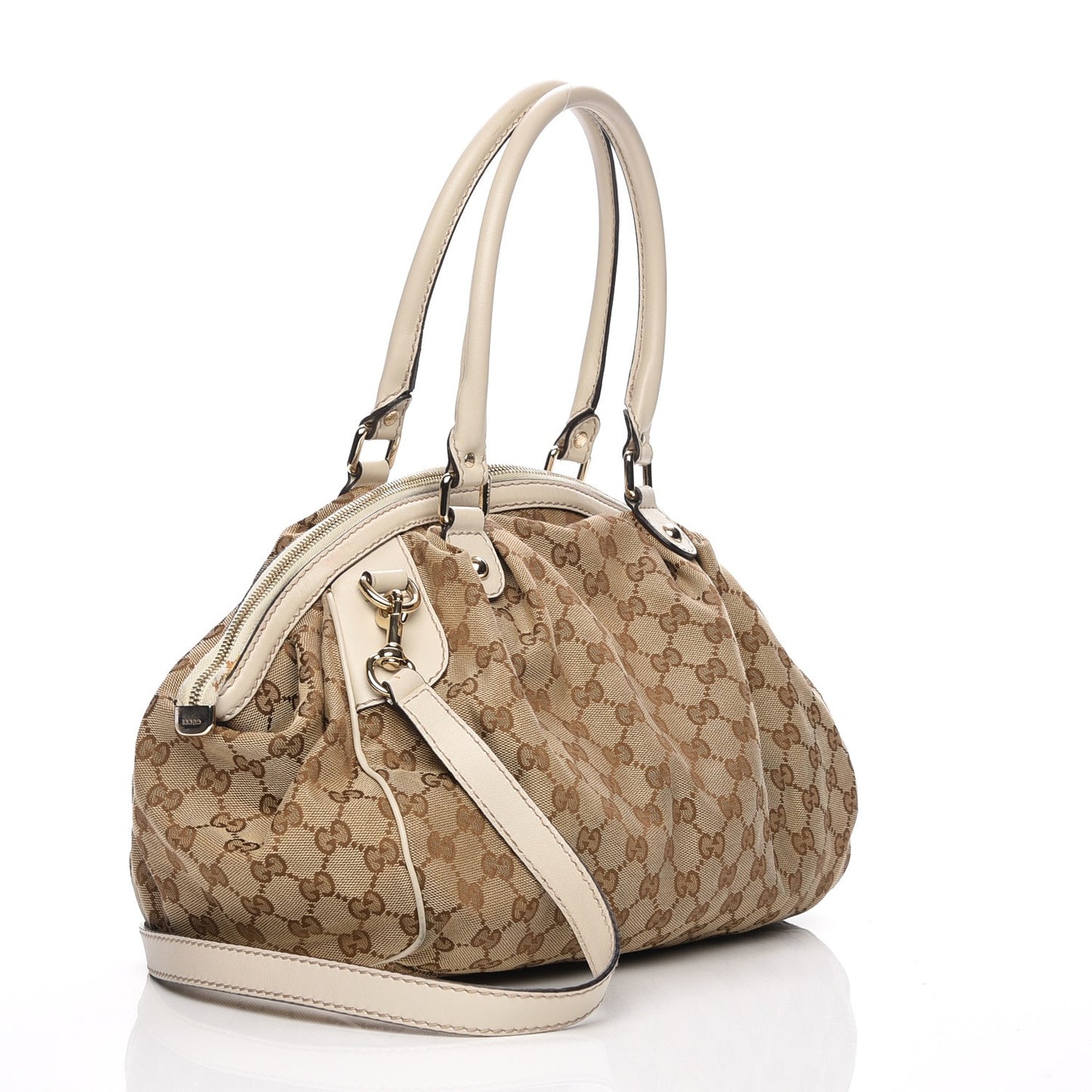 Monogram Medium Sukey Boston Off White