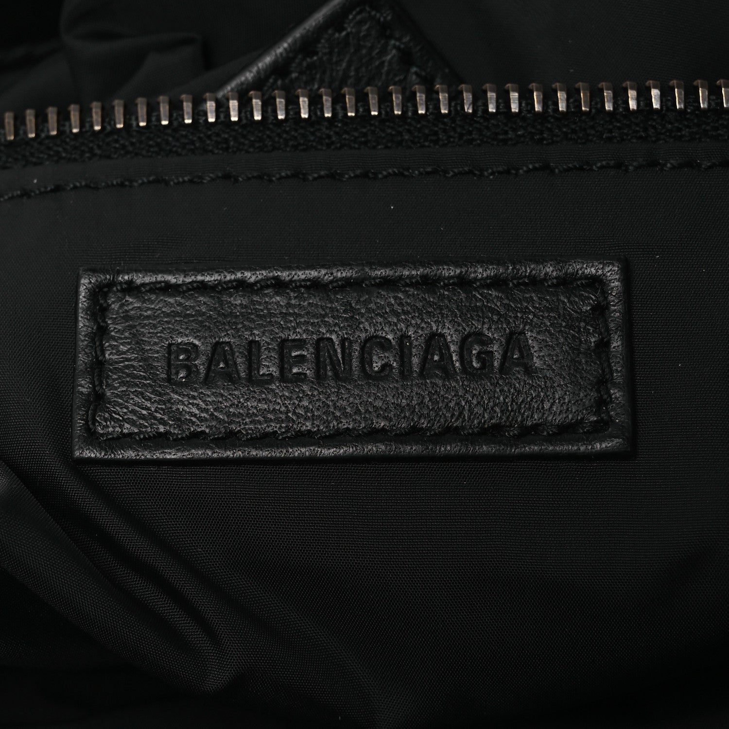 Balenciaga Nylon Medium Le City Moto Black 6 of 13