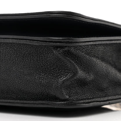 Chanel Caviar Quilted Boy Wallet On Chain WOC Black 11 of 15