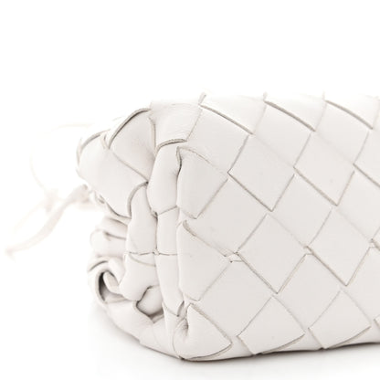 Bottega Veneta Nappa Intrecciato The Mini Pouch Chalk 9 of 10