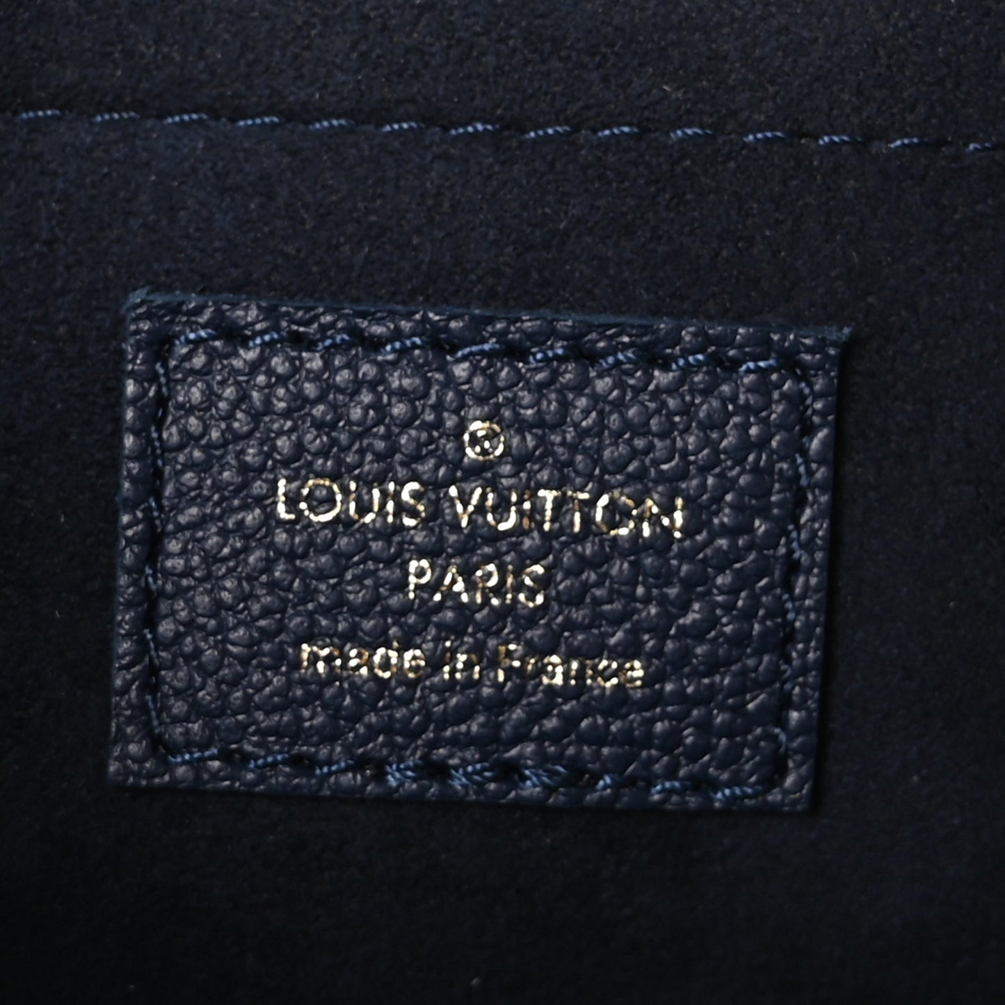 Empreinte Monogram Giant Speedy Bandouliere 20 Navy Creme