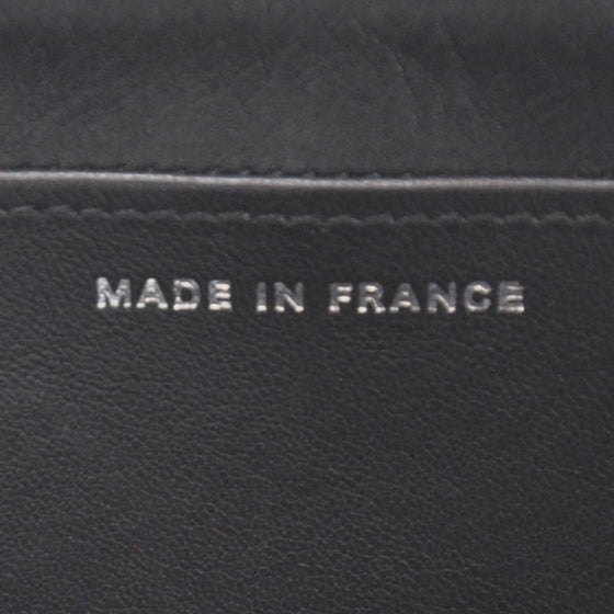 Chanel Caviar Zip Around Pouch Wallet Black 7 of 8