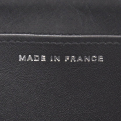 Chanel Caviar Zip Around Pouch Wallet Black 7 of 8