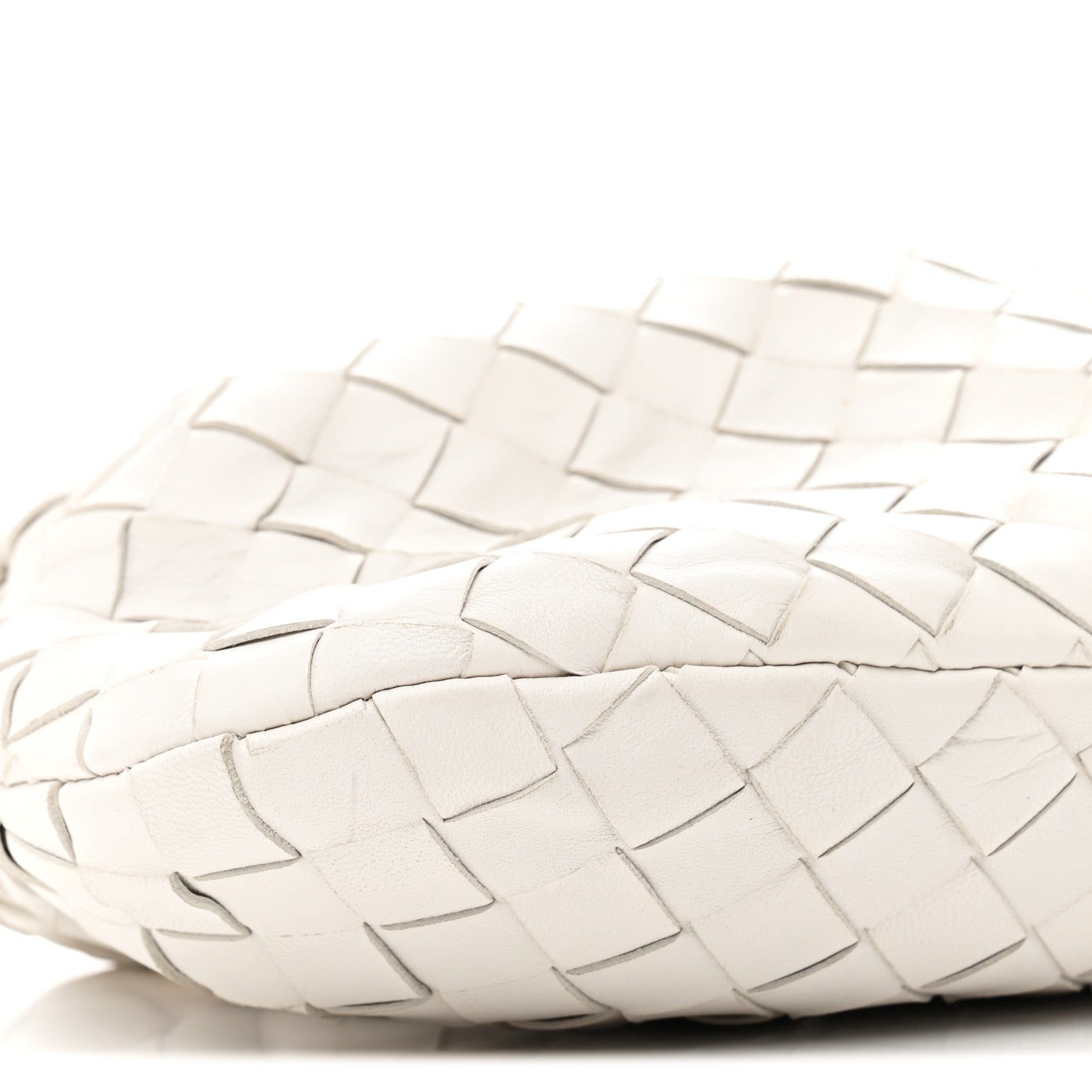 Bottega アイボリー アウトレット Bottega Veneta Nappa Intrecciato Mini Jodie Chalk 1859096