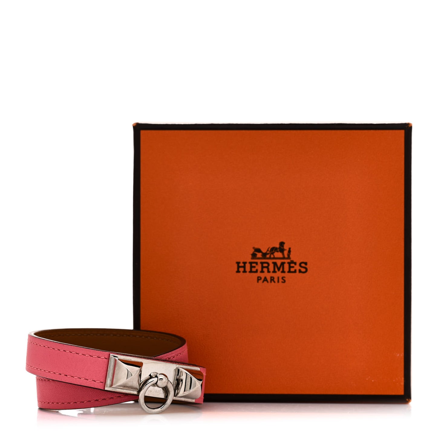 Swift Rivale Double Tour Bracelet S Rose Azalee
