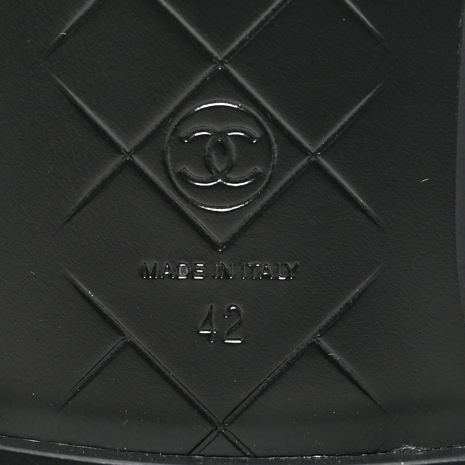 Chanel Lambskin Quilted CC Turnlock Loafers 42 Black 8 of 9