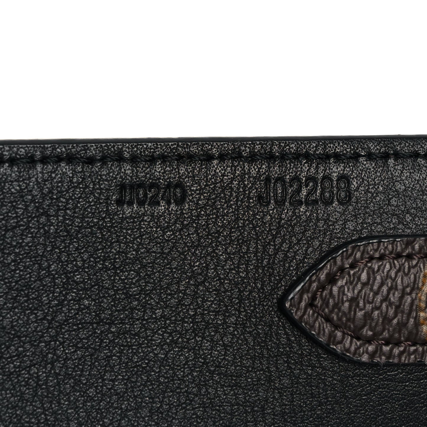 Monogram Bandouliere Shoulder Strap Black