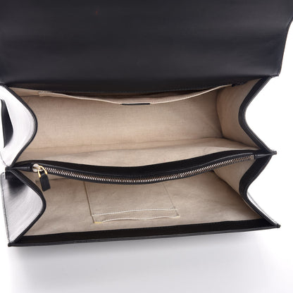 Gucci Calfskin Bamboo Web Large Dionysus Top Handle Bag Black Bright Evergreen Hibiscus Red 6 of 11