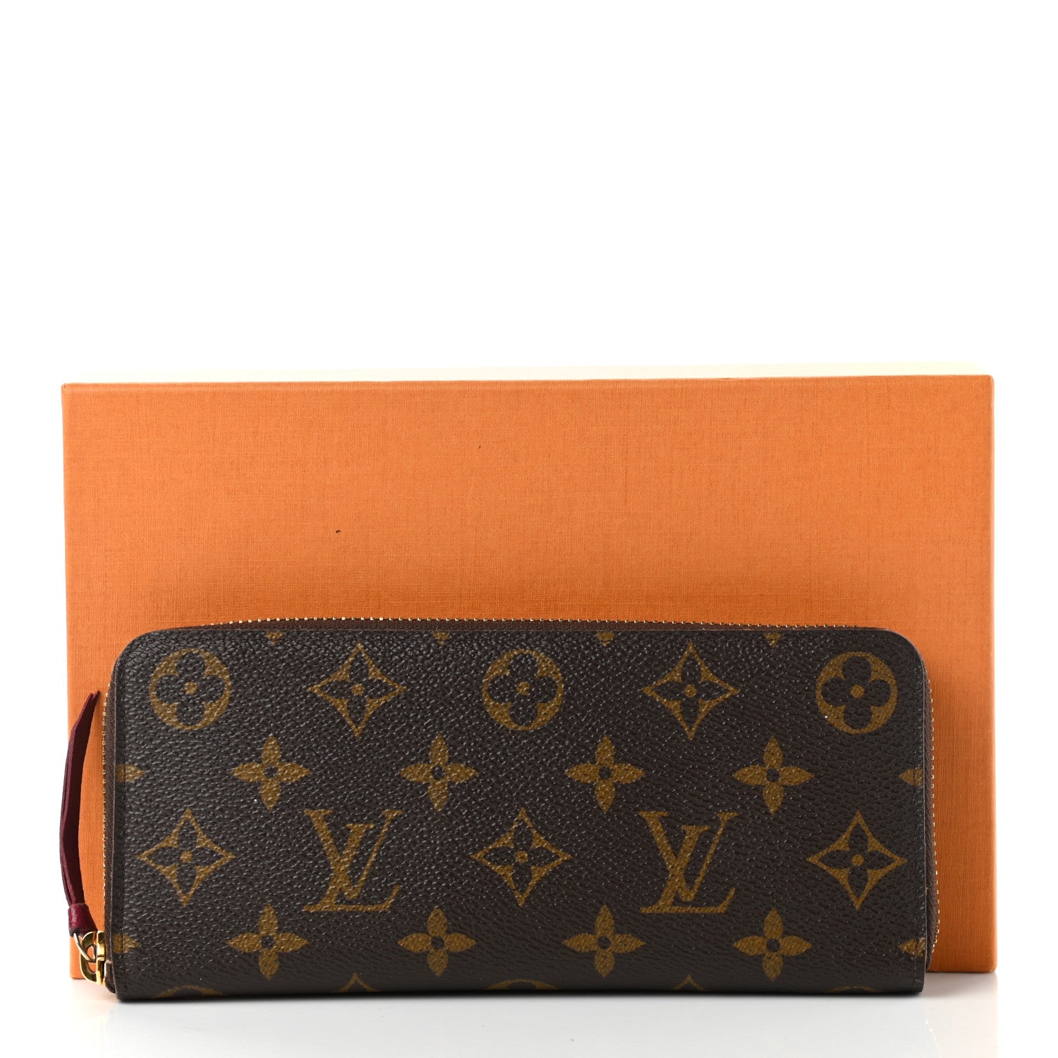Louis Vuitton Monogram Clemence Wallet Fuchsia 8 of 8